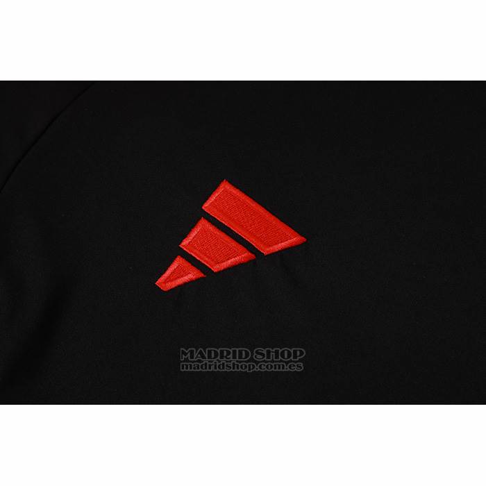 Chandal del SC Internacional Manga Corta 2024-2025 Negro - Pantalon Corto